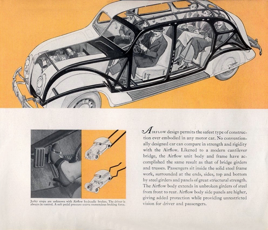 1936 Chrysler Airflow Export Brochure Page 19